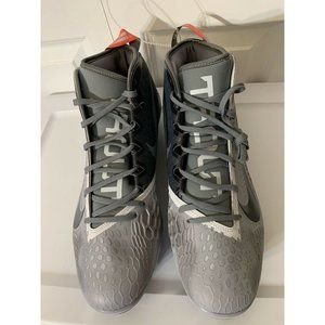 NEW Men’s Sz 15‎ Nike Mike Trout 5 Baseball Cleat Grey/Orange AT3203-002